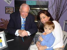 Hugh Downs and fans